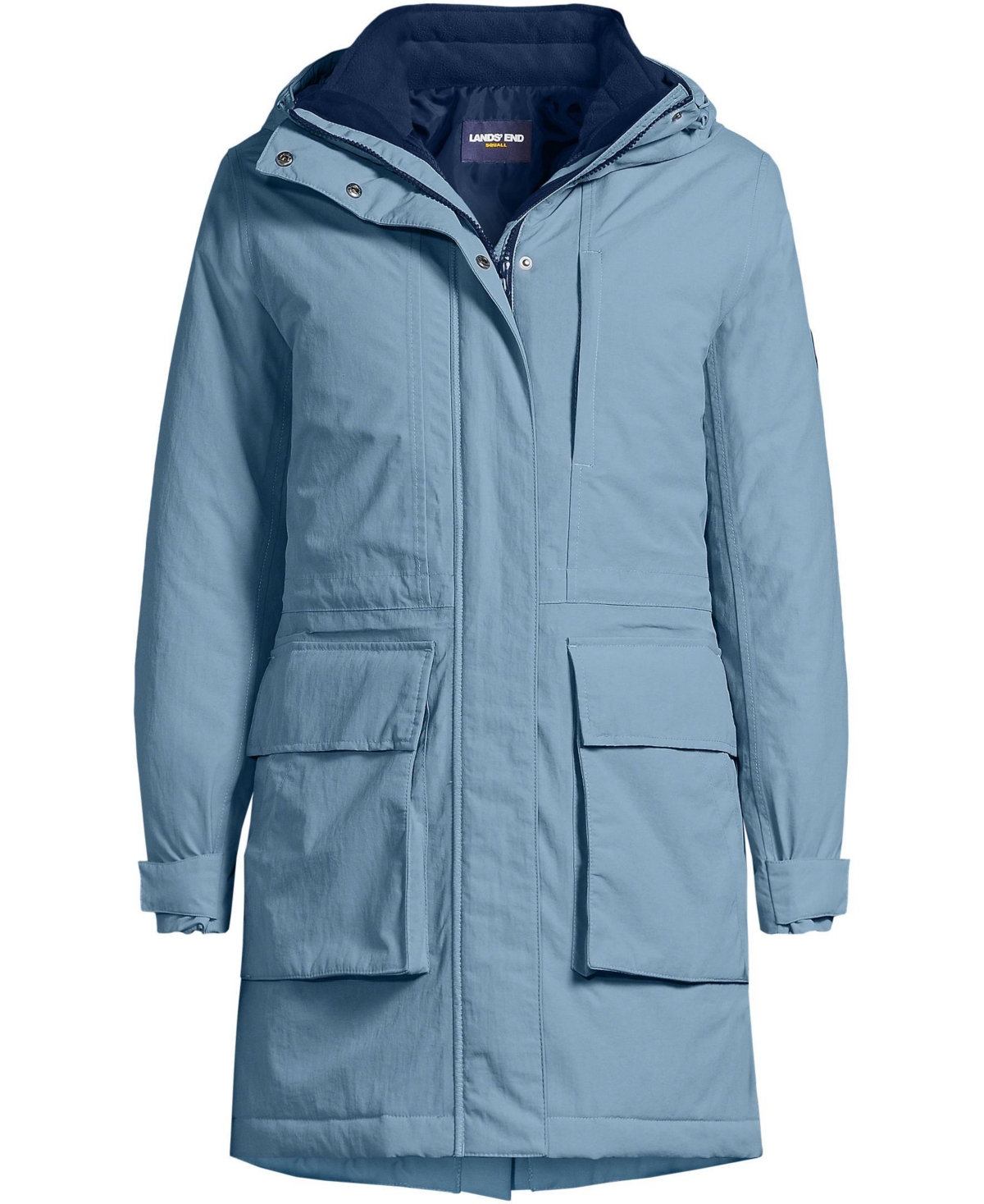 Lands' End Plus Size Squall Waterproof Insulated 3 in 1 Winter Parka
