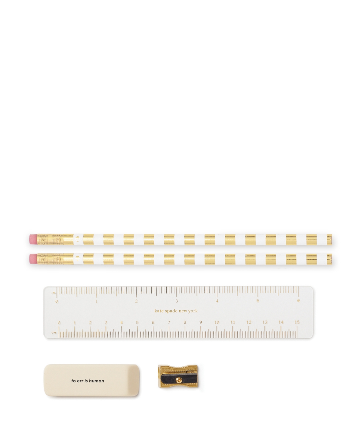 Kate Spade New York Pencil Case In Grand Plaid Duo