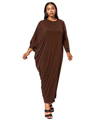 Plus Size Louella Asymmetrical Maxi Dress