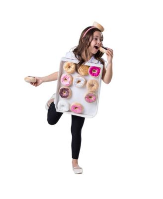 Kids Doughnut Box Tunic & Headband Costume Set