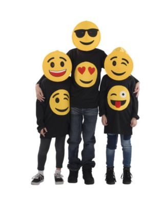 Kids Winking Emoji Mask