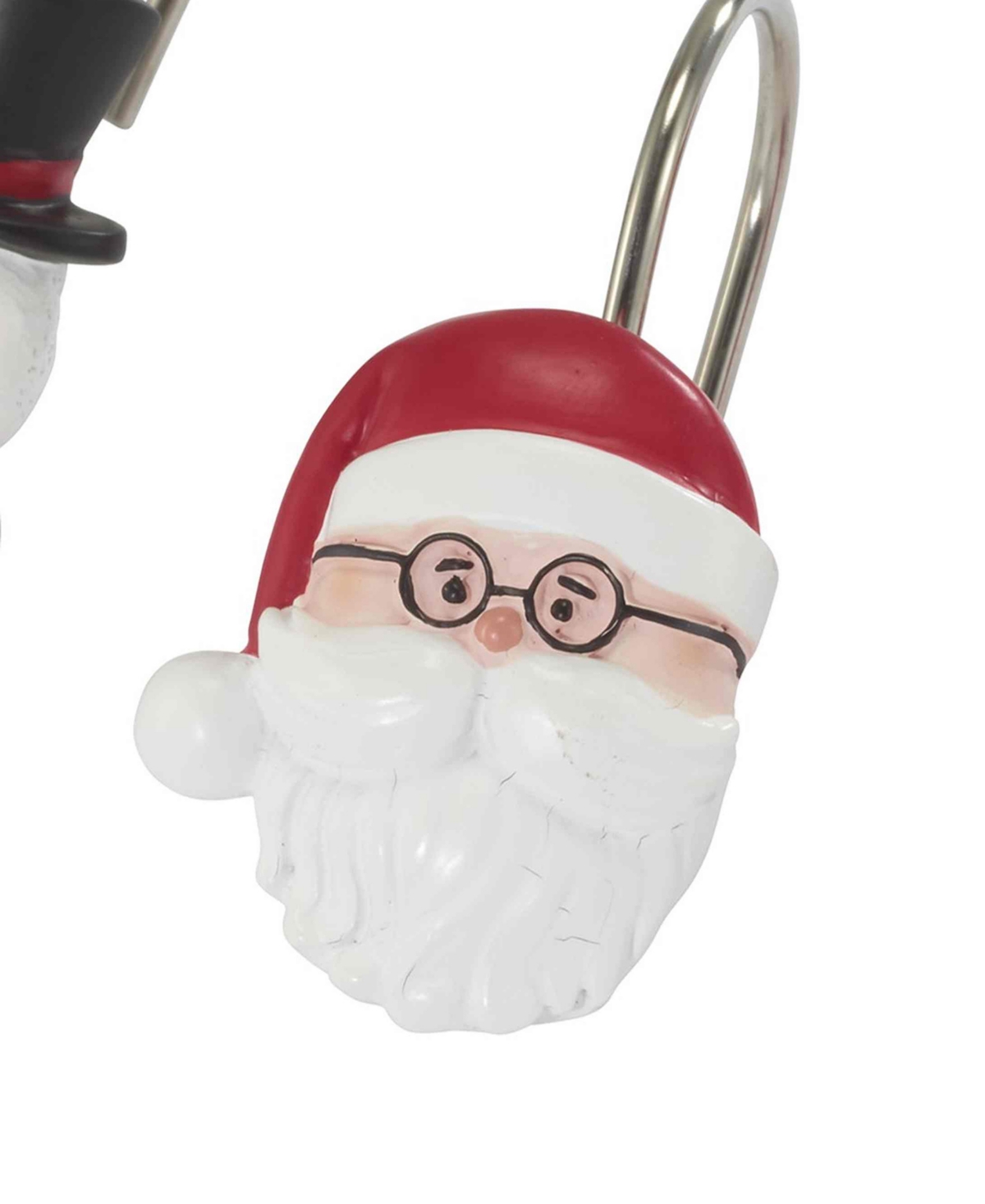 Avanti Ho Ho Ho Resin Shower Hooks In Red