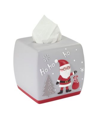Ho Ho Ho Resin Tissue Box Cover