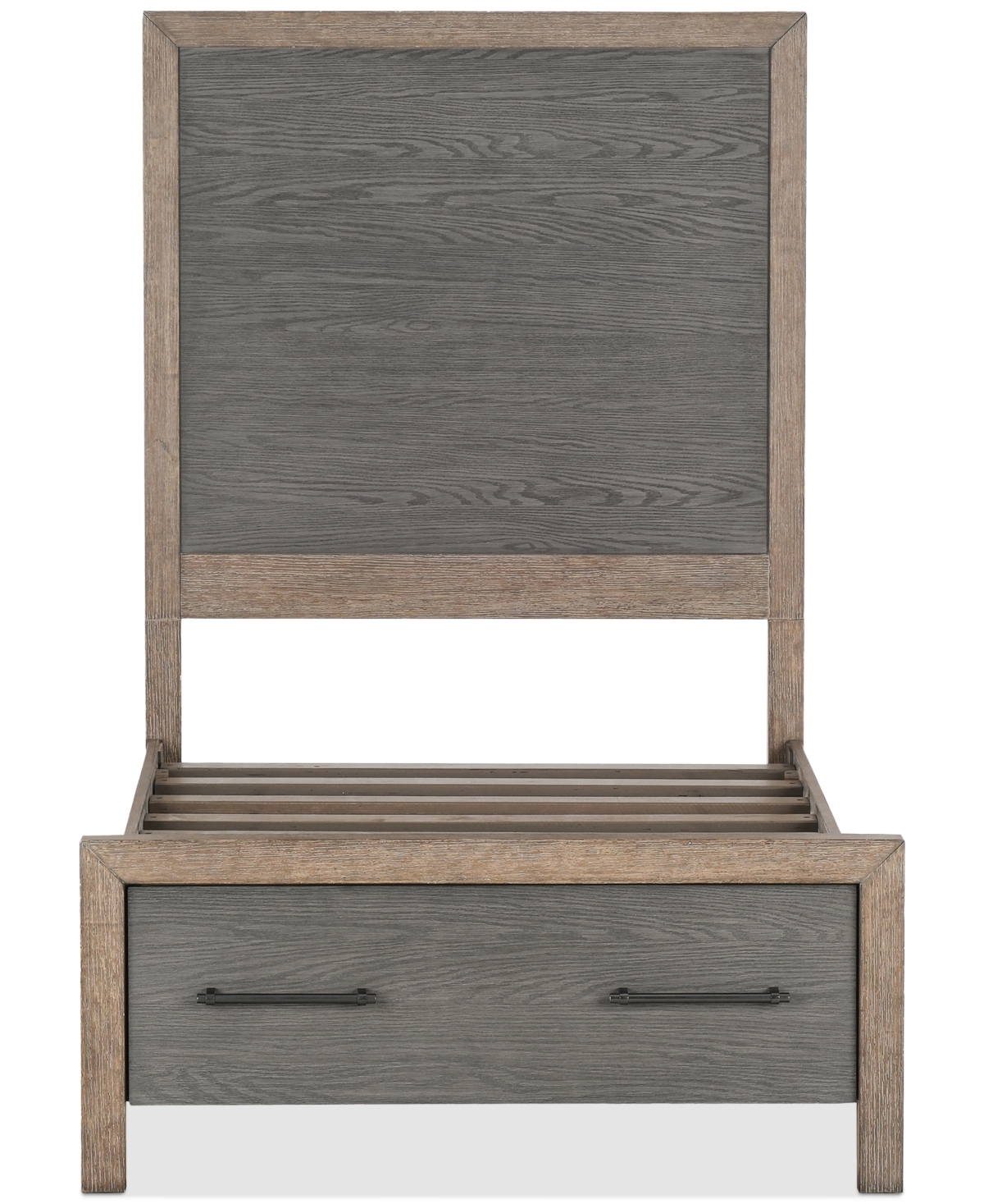 Macy's Portmore Twin Panel Storage Bed (with Soft Close Drawers), Created For  In No Color