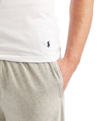 Men's 5-Pack Slim Fit Classic Cotton Crewneck Undershirts 