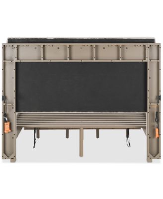 Portmore California King Upholstered Storage Bed (with soft close drawers), Created for Macy's