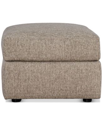 CLOSEOUT! Tilmar Fabric Ottoman, Exclusively at Macy's