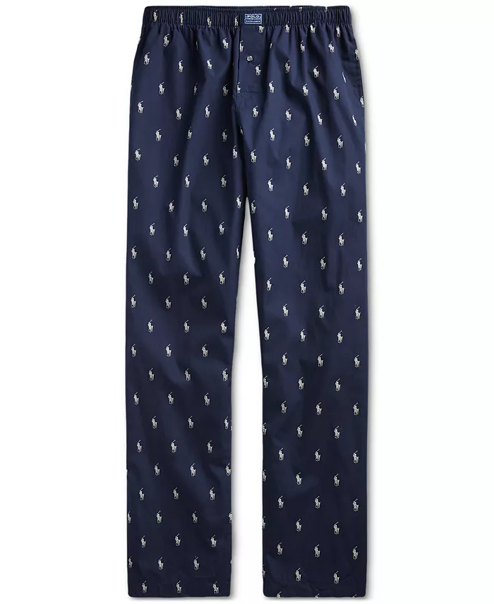Men's Polo Player Pajama Pants - thumbnail 3