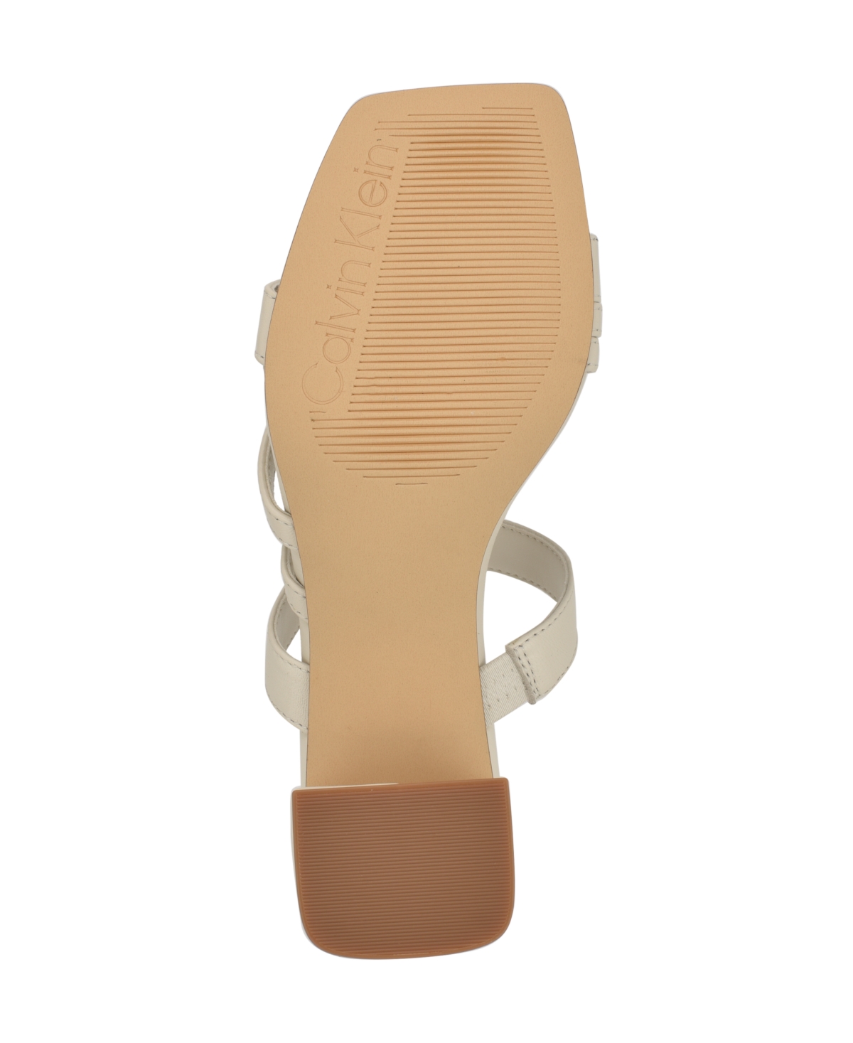 Calvin Klein Pretty Slide Sandal In Ivory 150