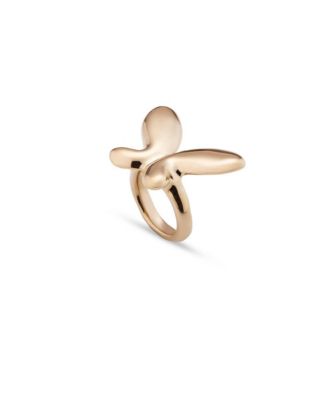 Large Butterfly Shape Metal Alloy Ring