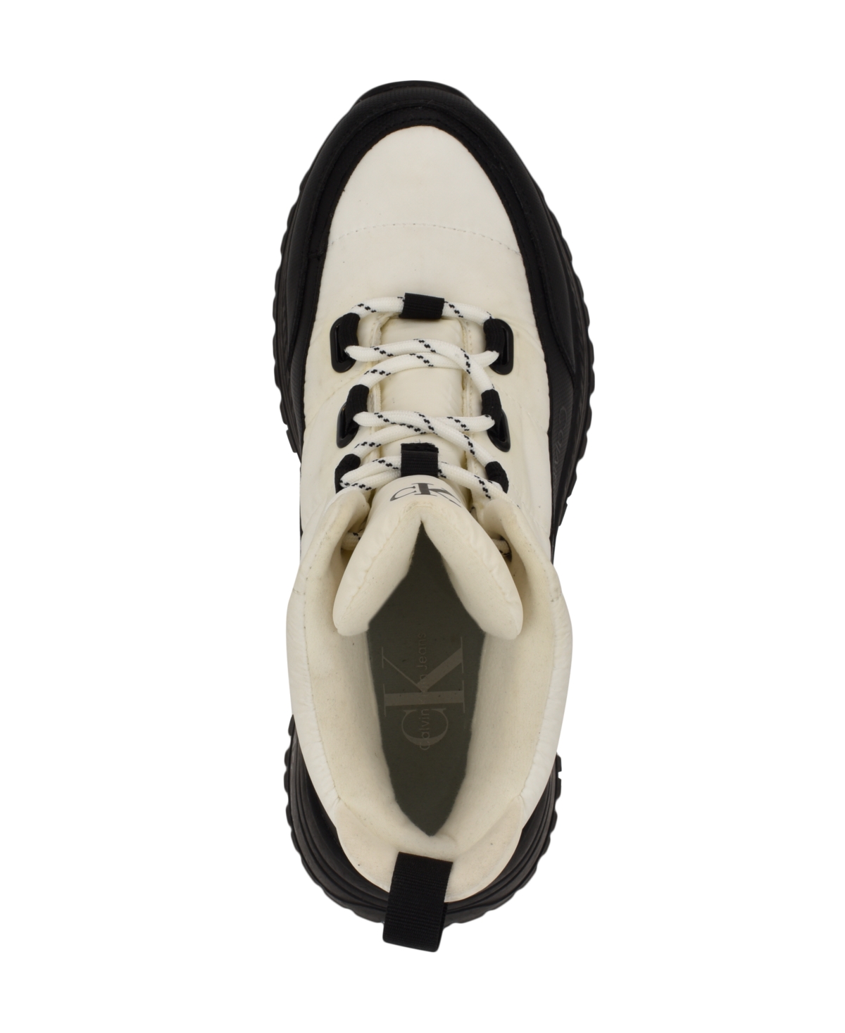 Calvin Klein Noanne Quilted Winter Boot In White