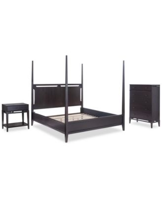 Addelyn 3 Pc. Set (Queen Poster Bed, Chest & 1-Drawer Nightstand)