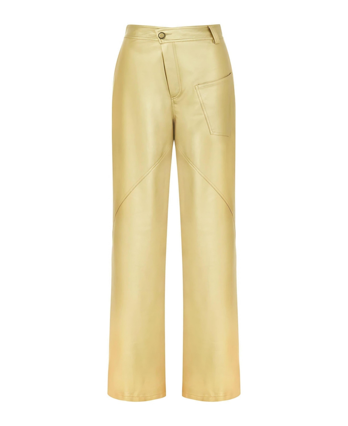 Nocturne Women's High Waist Faux Leather Pants