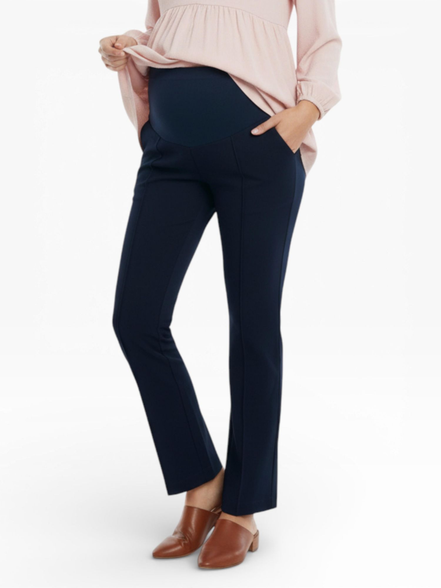 Women's Motherhood Mia Secret Fit Over the Belly Slim Straight Leg Pant