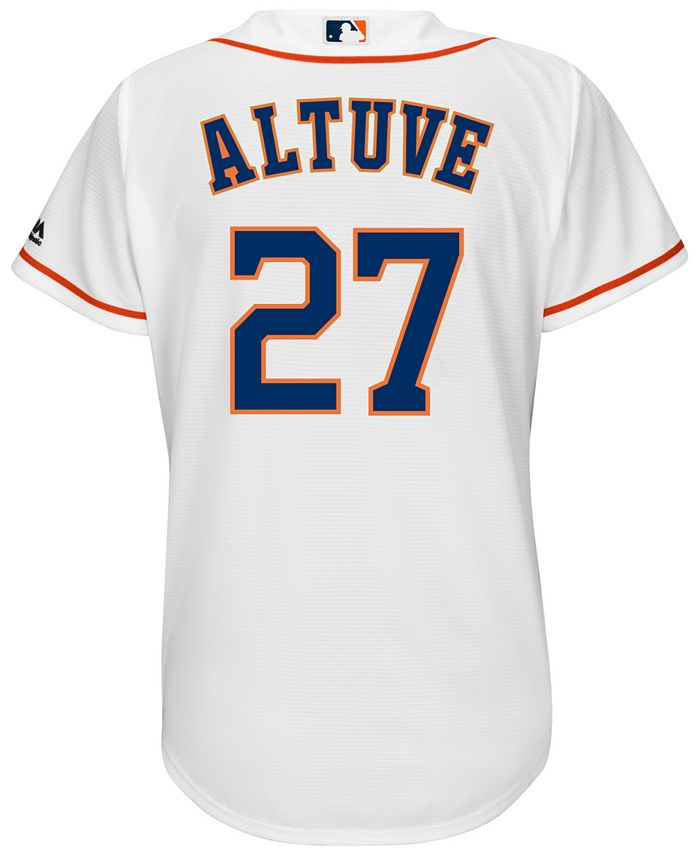 Women's Majestic White Houston Astros Home Official Cool Base Replica Jersey