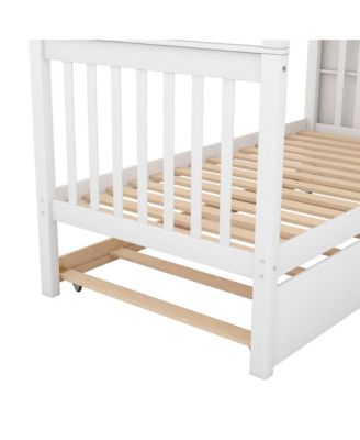 Streamdale Twin Over Twin Bunk Bed With Trundle And Storage
