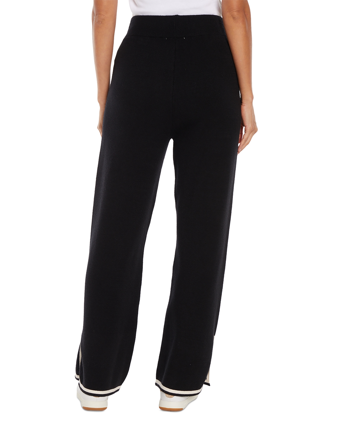 Shop Three Dots Women's Hazel Solid-color Pull-on Pants In Anthracite