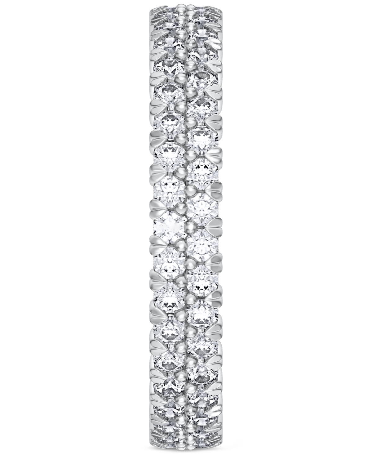 Macy's Diamond Eternity Ring (1 Ct. T.w.) In Platinum, 14k White Gold, 14k Gold, Or 14k Rose Gold In Platinum