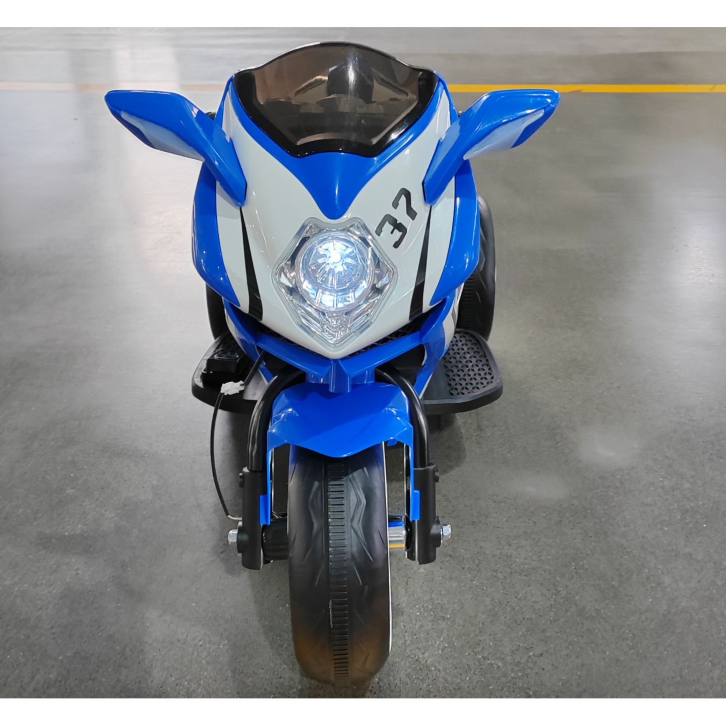 Детская игрушка Streamdale Furniture Electric Ride-On Motorcycle with Music, 3–4 года, цвет: Синий — фото 6