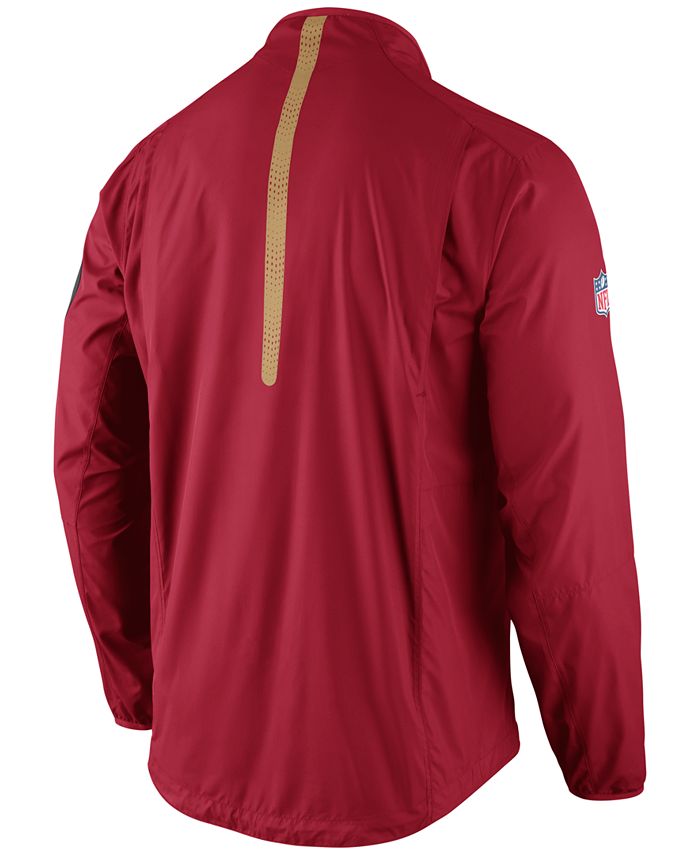 Nike Men s San Francisco 49ers Lockdown Half Zip Jacket Macy s