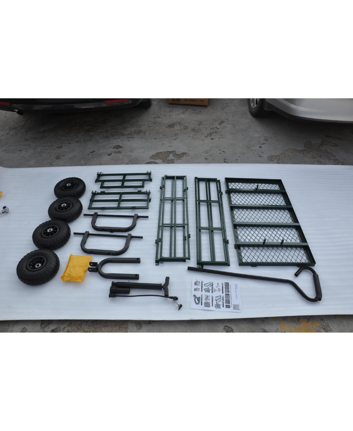 Streamdale Furniture Wagon Cart Garden Cart Trucks Make It Easier To Transport Firewood 0001