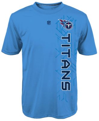 Outerstuff - Boys' Tennessee Titans Vertical Grid Dri-Tek T-Shirt