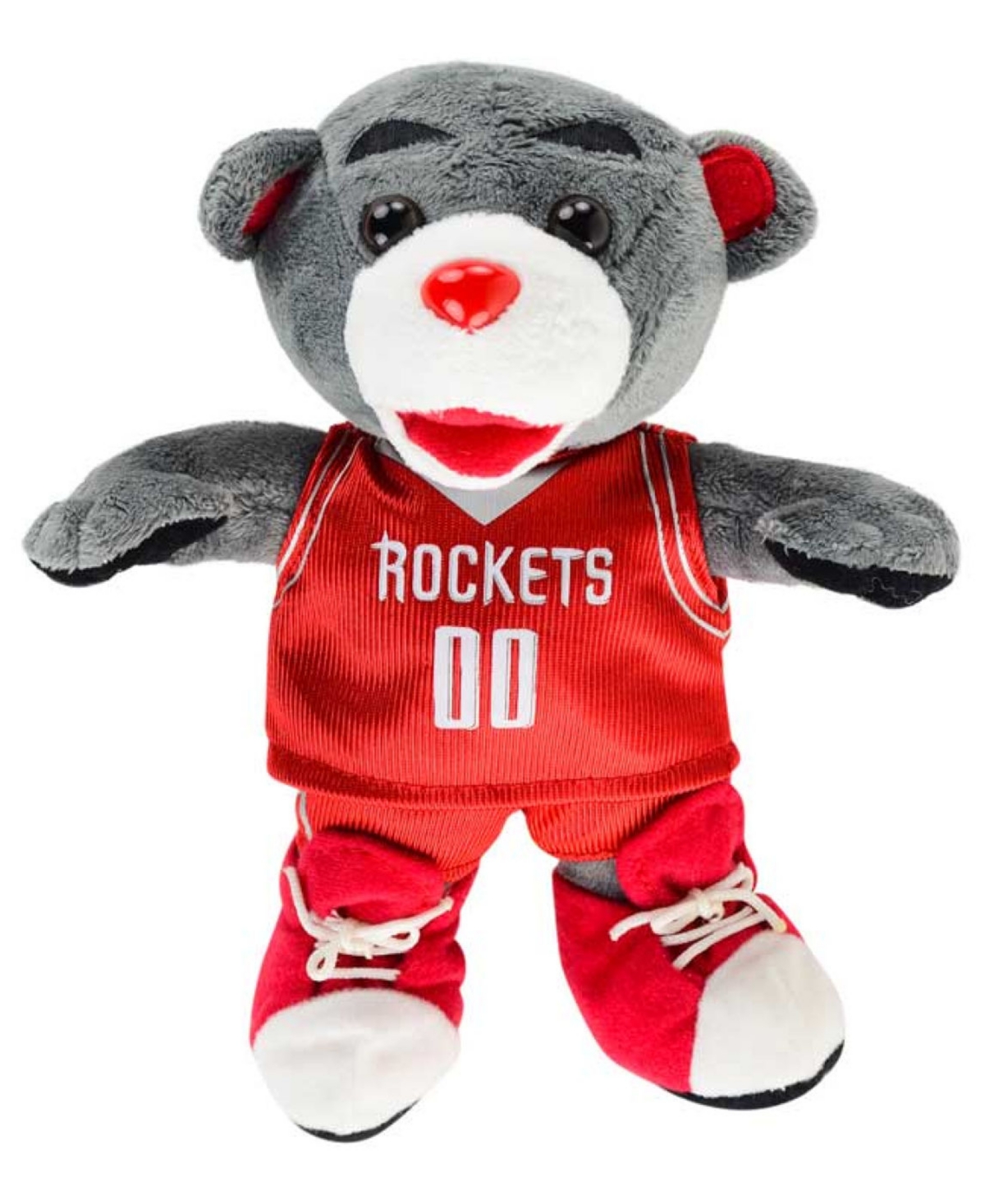 Forever Collectibles Kids' Clutch Houston Rockets 8-inch Plush Mascot In Red