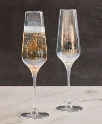 Palazzo Champagne Flutes, Set of 2