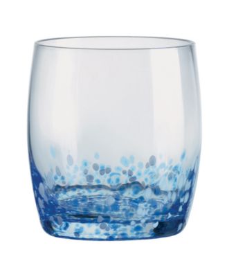Speckle Double Old Fashioned Tumblers, Set of 4