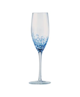 Speckle Champagne Flutes, Set of 4