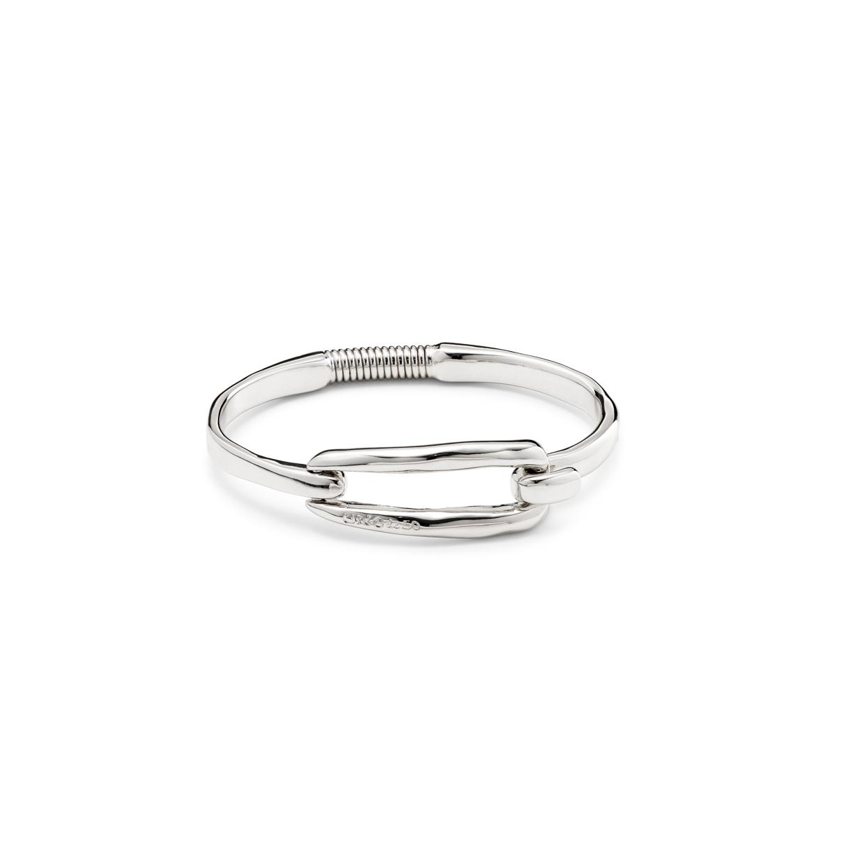 Unode50 Tied Bracelet In Silver In Silver