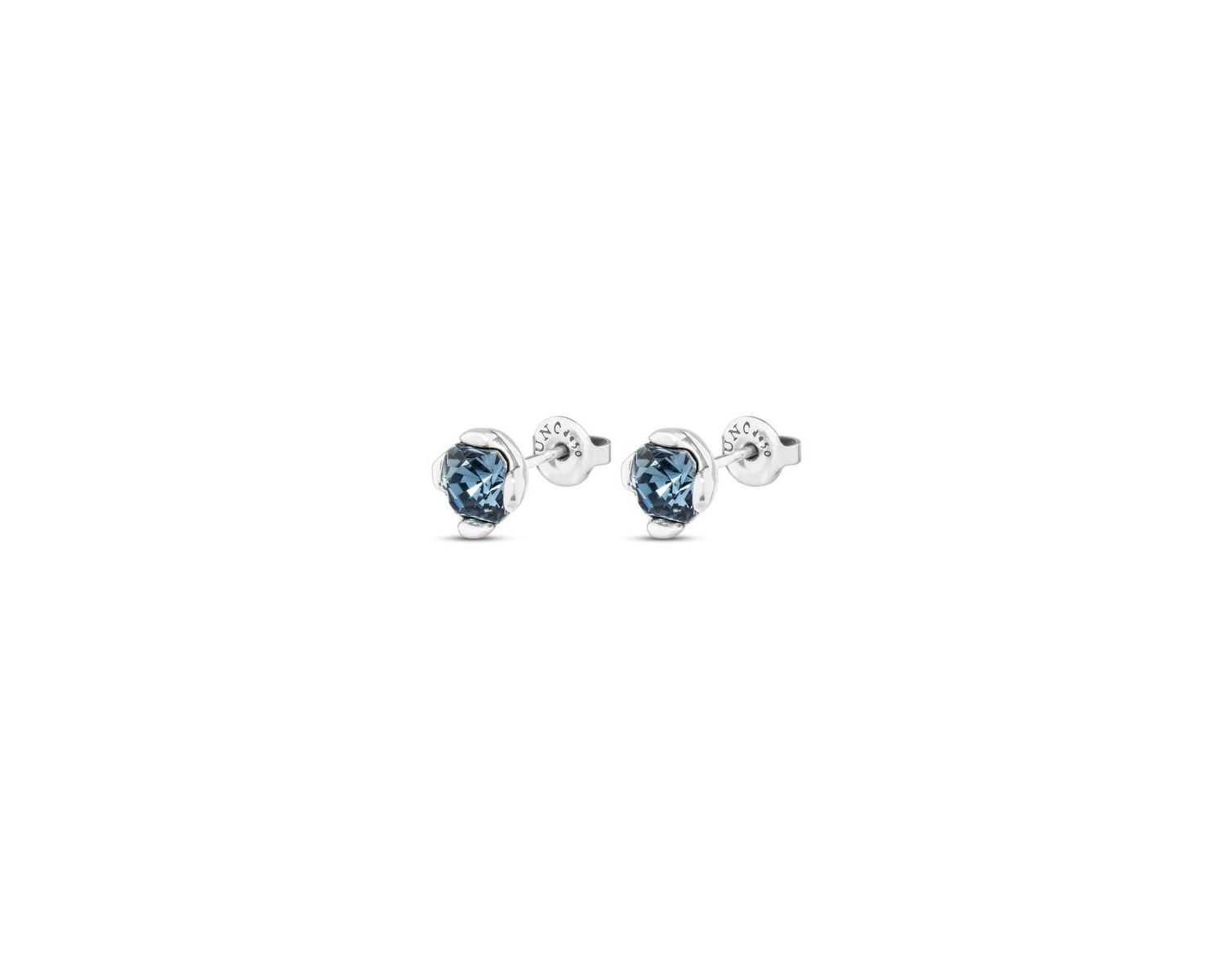 Metal Alloy and Faceted Crystal Earrings