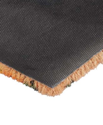 VCNY Home Happy Fall Y'all Sunflower Coir Outdoor Doormat, 18" x 30"