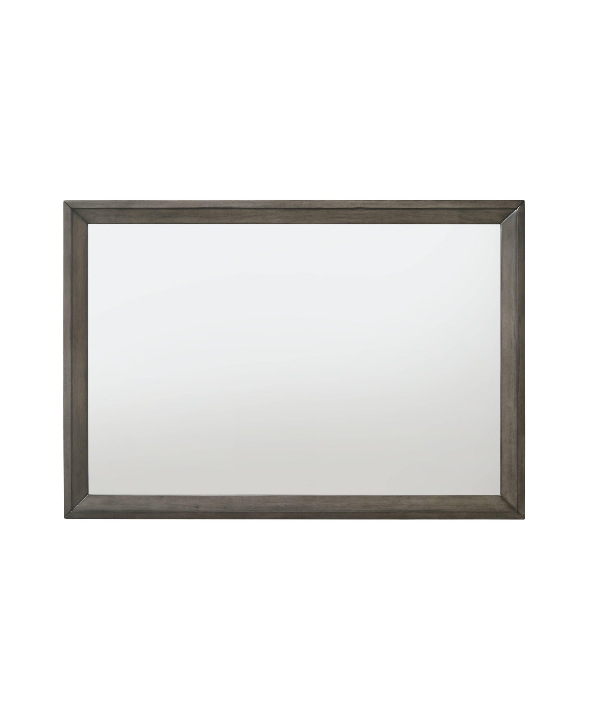 Streamdale Furniture Escher Mirror,Oak - Gray