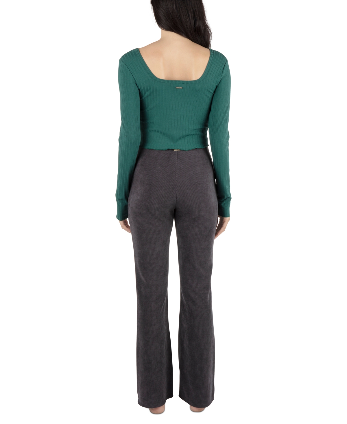 HURLEY JUNIORS' PULL-ON BOOTCUT VERONICA PANTS 