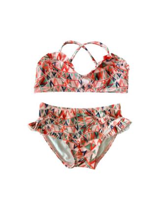 Baby Girls Baby Baby Bikini Set with Ruffles-MIGA Swimwear