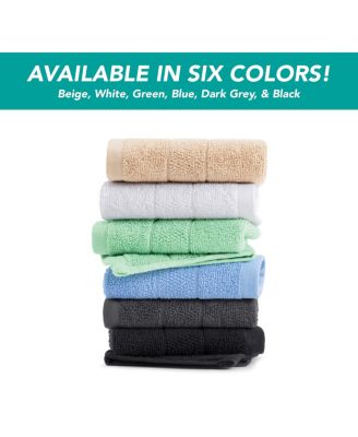 Family Essentials Cotton Washcloths, 12-Pack, 12" x 12"