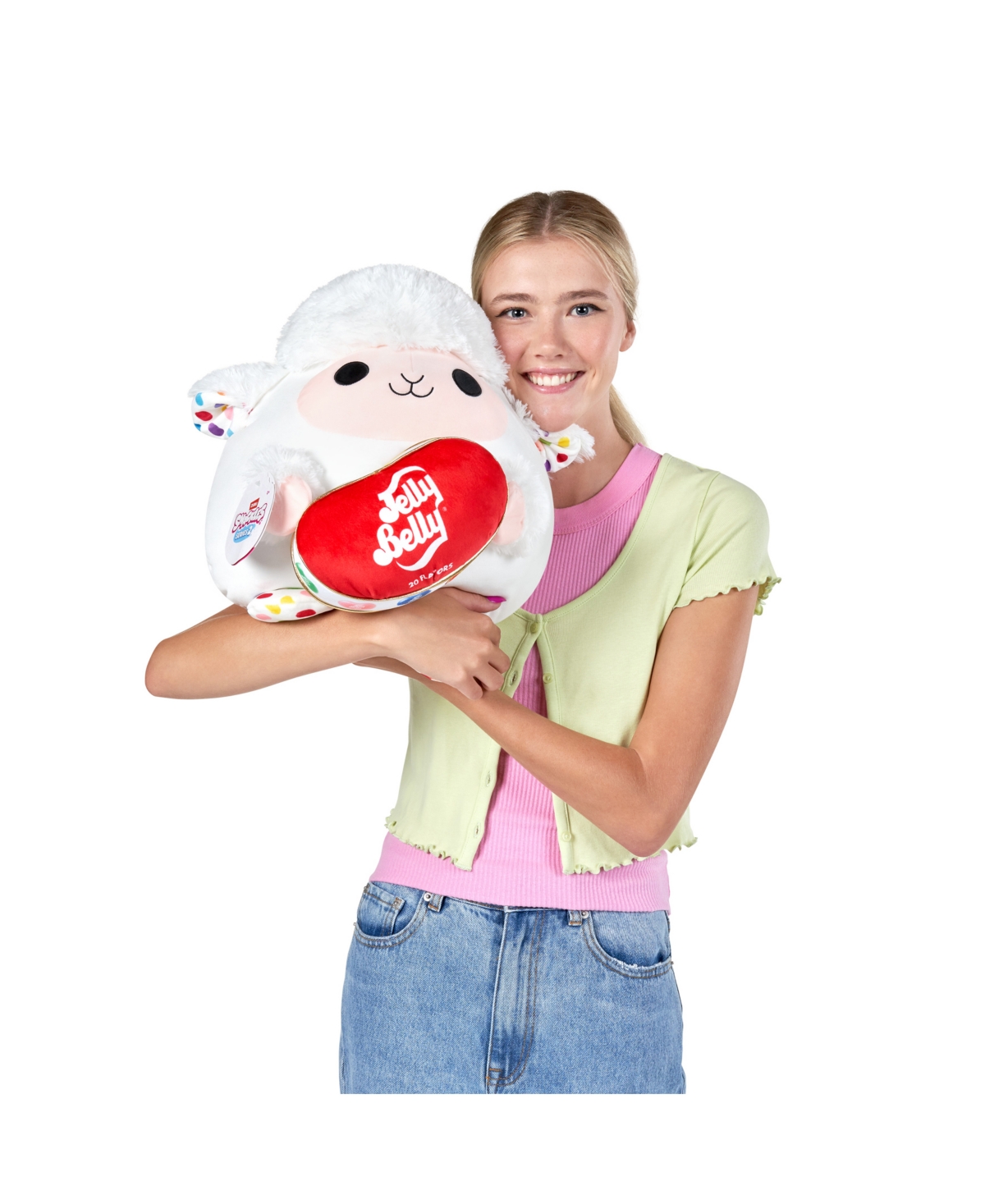 Snackles Zuru Large Lamb And Jelly Belly Soft Plush Toy In No Color
