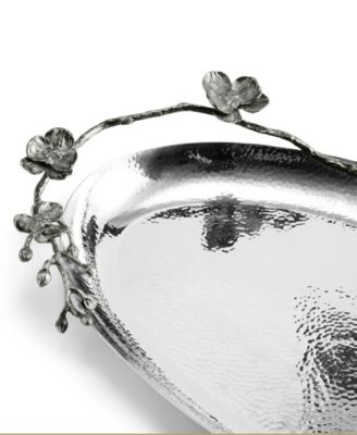 Black Orchid Large Oval Platter