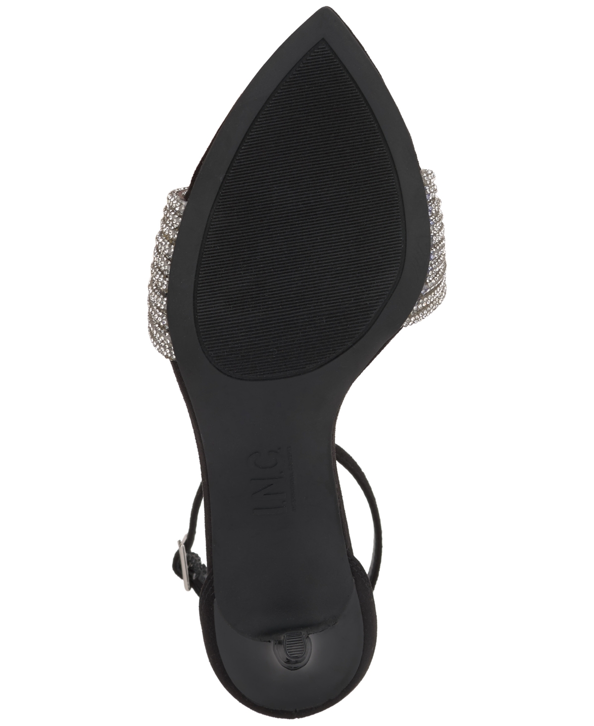 INC INTERNATIONAL CONCEPTS WOMEN'S LAMEES KNOTTED DRESS SANDALS, CREATED FOR MACY'S 