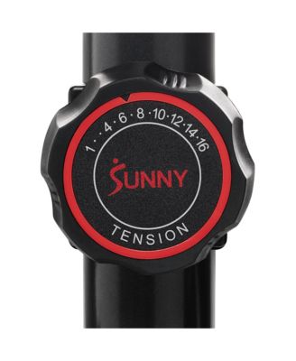 Ultra Silent Smart Elliptical Exerciser, 300LB Capacity & 16” Long Stride with Free SunnyFit App Bluetooth Connection