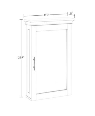 Somerset Wall Cabinet with Mirror