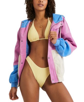Billabong - Juniors' Set The Tone Cotton Colorblocked Jacket