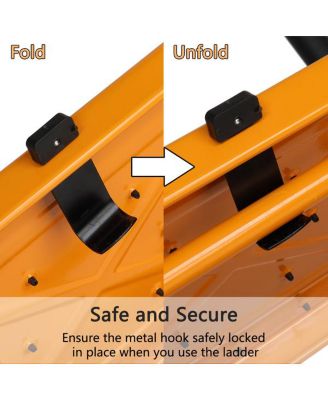 3 Step Ladder Portable Lightweight Step Stool