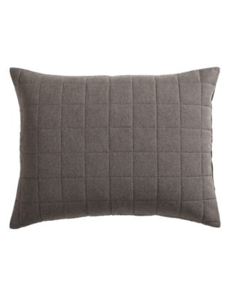 CLOSEOUT! Melange Flannel Sham Pair, King