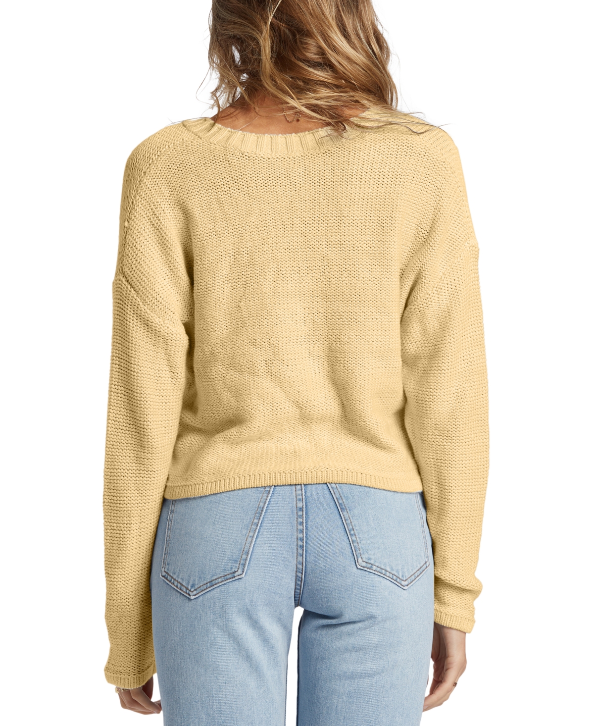 Billabong Juniors' Shallow Waters Long-Sleeve Henley Sweater Top