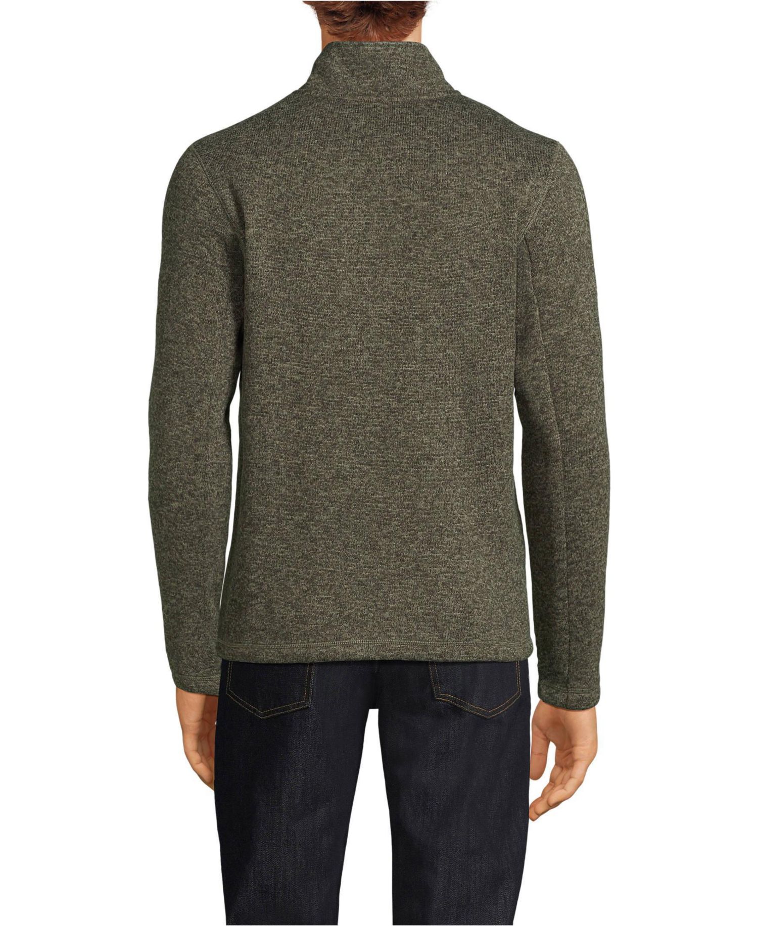 Men's Sweater Fleece Quarter Zip Pullover