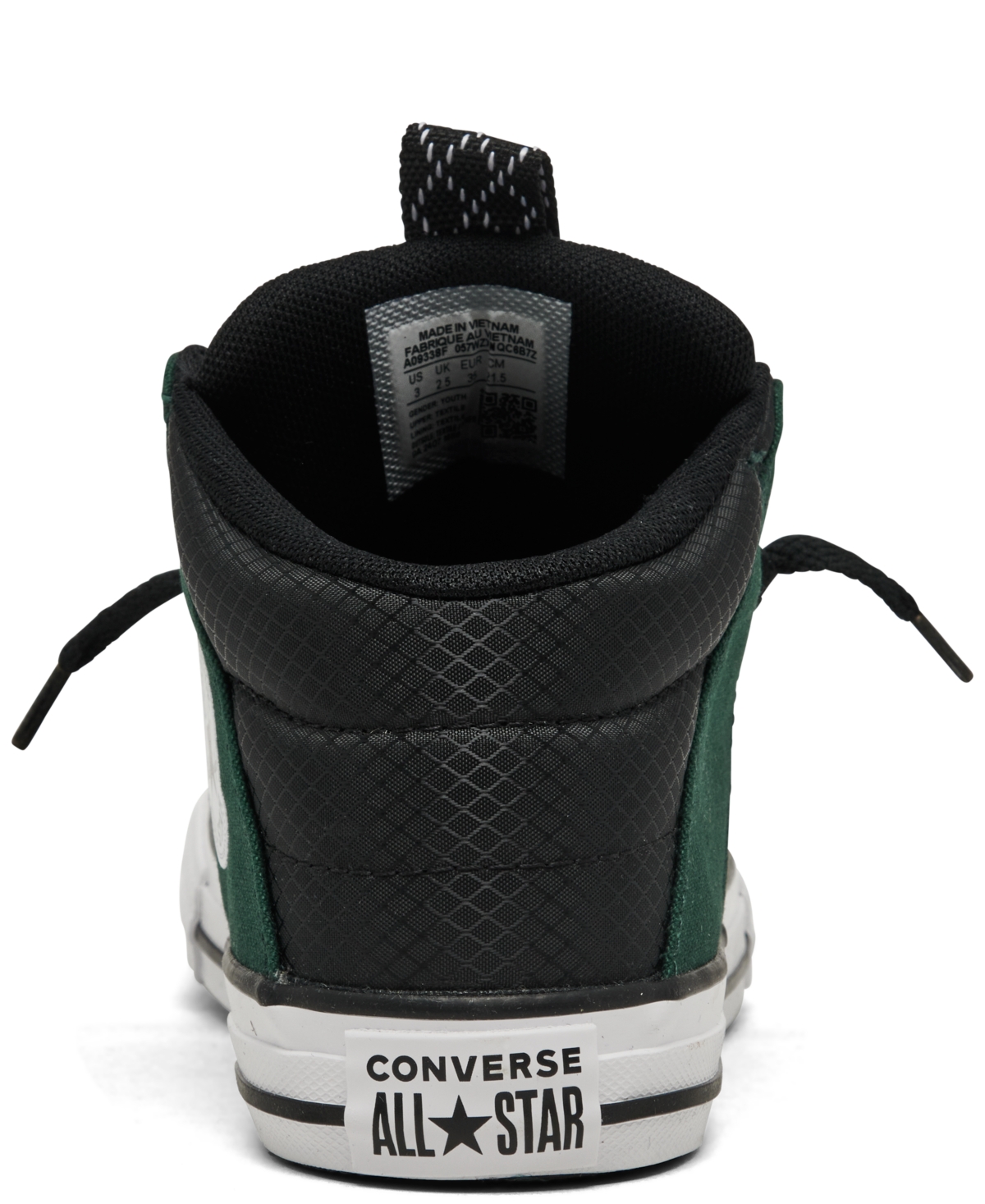Shop Converse Little Boys' Chuck Taylor All Star Axel Mid Casual Sneakers From Finish Line In Green,black