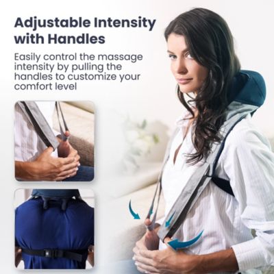 Shiatsu Neck and Back Massager Hands Free & Heat - App Controlled