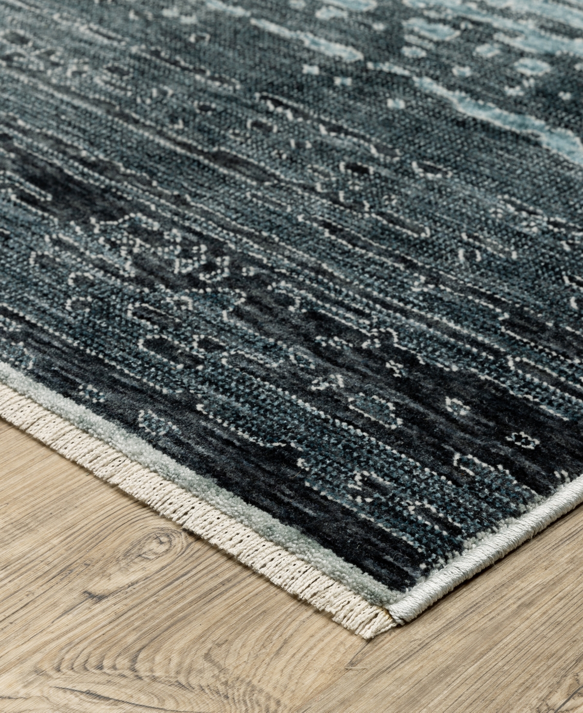 Oriental Weavers Echo Ech09 5'3"x7'6" Area Rug In Blue